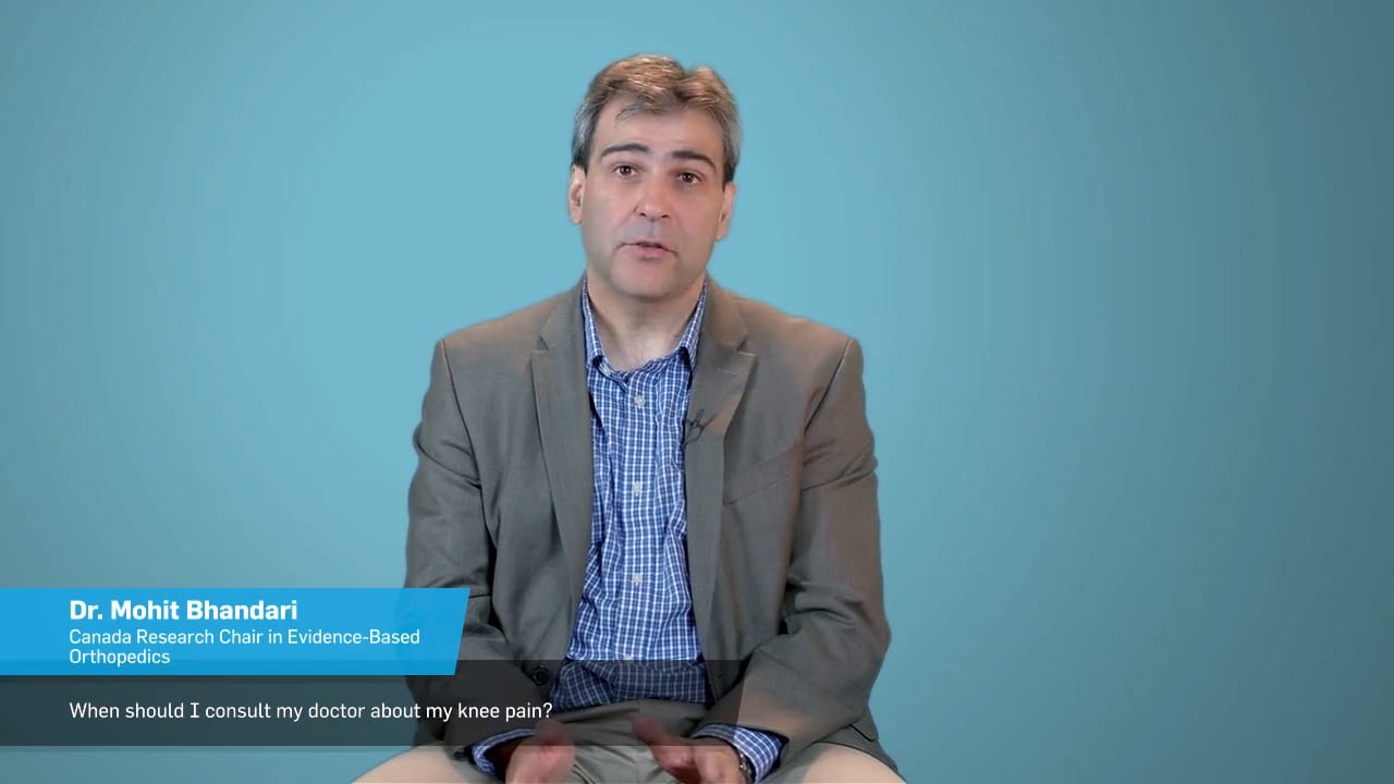Video still of Dr. Mohit Bhandari